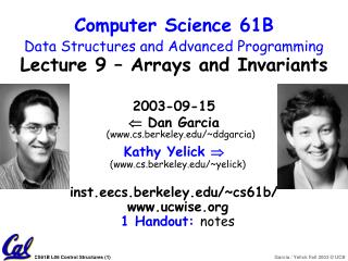 2003-09-15  Dan Garcia (cs.berkeley/~ddgarcia)