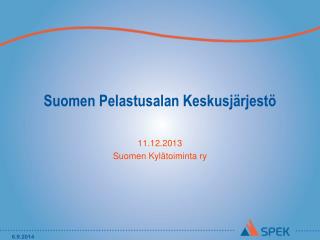 Suomen Pelastusalan Keskusjärjestö