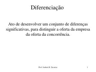 Diferenciação