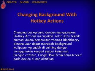 Changing Background With Hotkey Actions