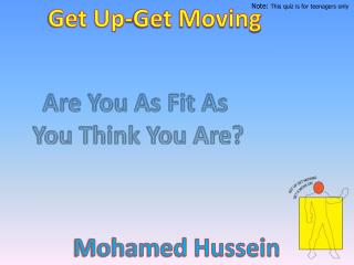 Get Up-Get Moving