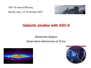 Galactic studies with GSC-II