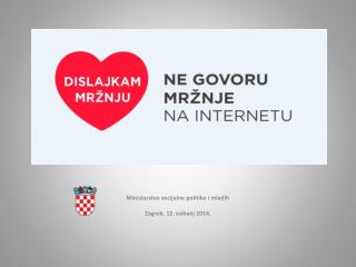 Ministarstvo socijalne politike i mladih Zagreb, 12. svibanj 2014 .