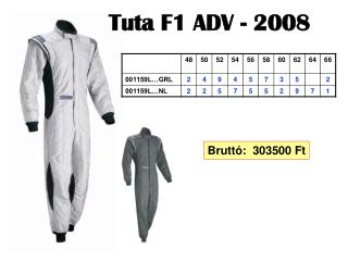 Tuta F1 ADV - 2008