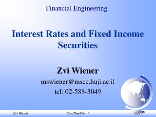 Financial Engineering