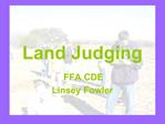 Land Judging