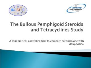 A randomised, controlled trial to compare prednisolone with doxycycline