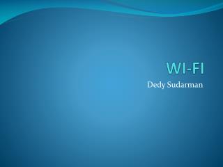 WI-FI