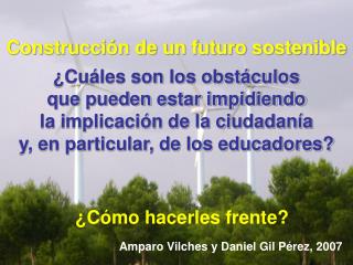 ¿Cuáles son los obstáculos que pueden estar impidiendo la implicación de la ciudadanía