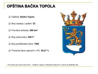 OPŠTINA BAČKA TOPOLA