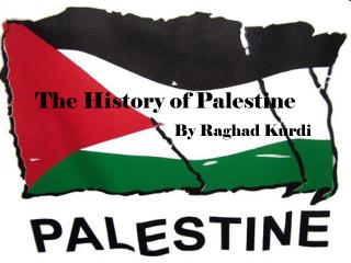 The History of Palestine