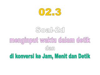 Soal-2d