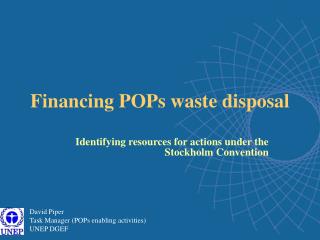 Financing POPs waste disposal