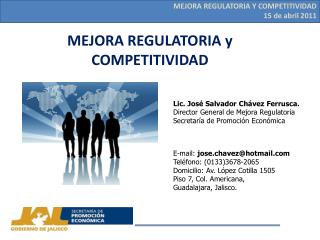 MEJORA REGULATORIA y COMPETITIVIDAD