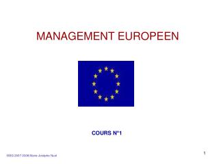 MANAGEMENT EUROPEEN