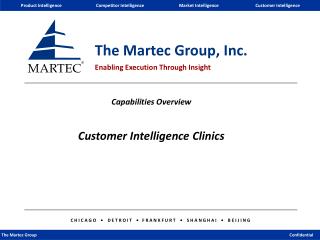 The Martec Group 	Confidential