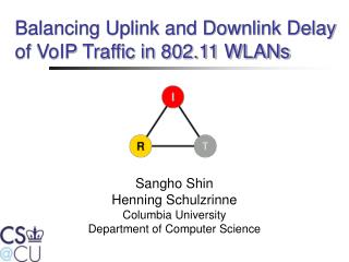 Balancing Uplink and Downlink Delay of VoIP Traffic in 802.11 WLANs