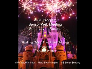 AIST Program Sensor Web Meeting Summary of Results