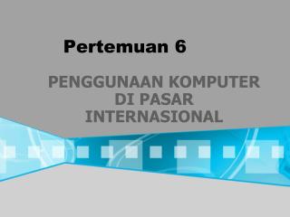 Pertemuan 6