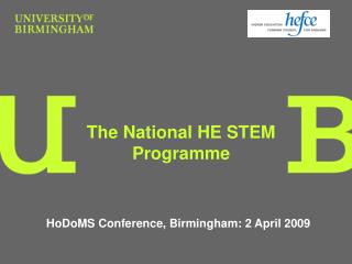 The National HE STEM Programme