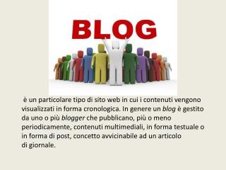 Creare un blog