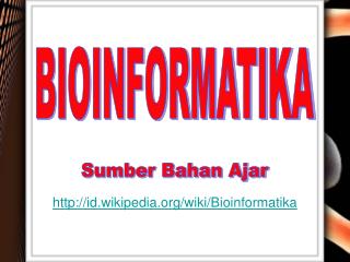 BIOINFORMATIKA