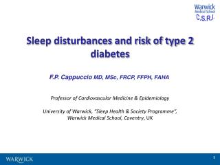 Sleep disturbances and risk of type 2 diabetes