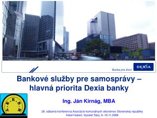 Banka pre život