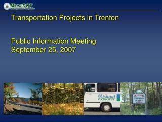 Transportation Projects in Trenton