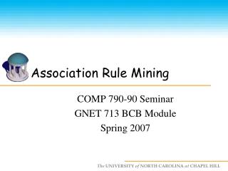 Association Rule Mining