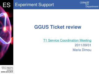 GGUS Ticket review