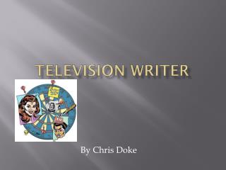 Television writer