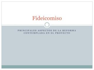 Fideicomiso