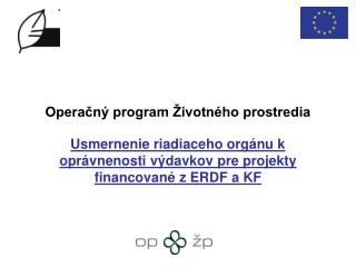 Operačný program Životného prostredia