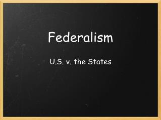 Federalism