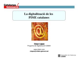 La digitalització de les PIME catalanes