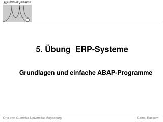 5. Übung ERP-Systeme