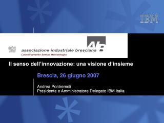 Il senso dell’innovazione: una visione d’insieme