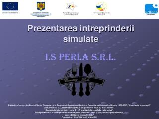 Prezentarea intreprinderii simulate