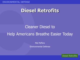 Diesel Retrofits