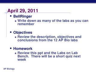 April 29, 2011
