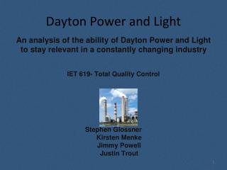 Dayton Power and Light