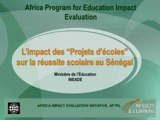 L’impact des “Projets d’écoles” sur la réussite scolaire au Sénégal