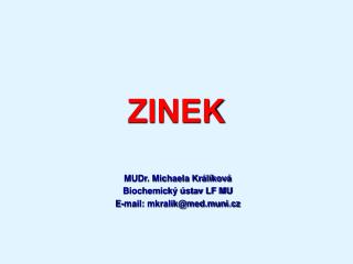 ZINEK