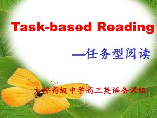 Task-based Reading