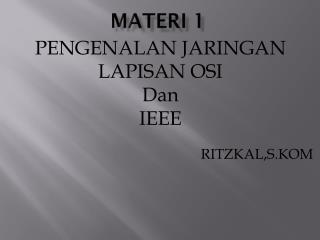 Materi 1