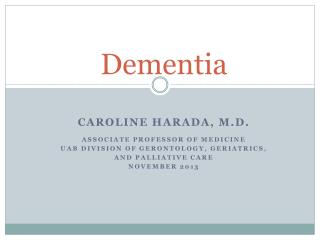 Dementia