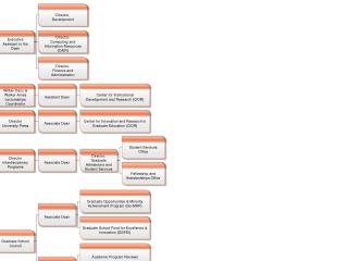 Organizational Chart of Gradient Student