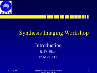 Synthesis Imaging Workshop