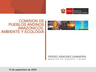 COMISION DE PUEBLOS ANDINOS AMAZONICOS, AMBIENTE Y ECOLOGIA